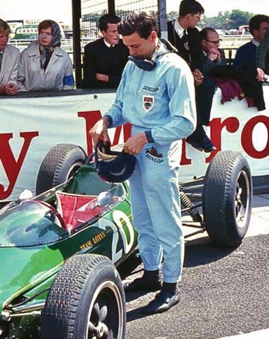 GP de Grande Bretagne : Jim et sa Lotus 25
© Mickael Cookson